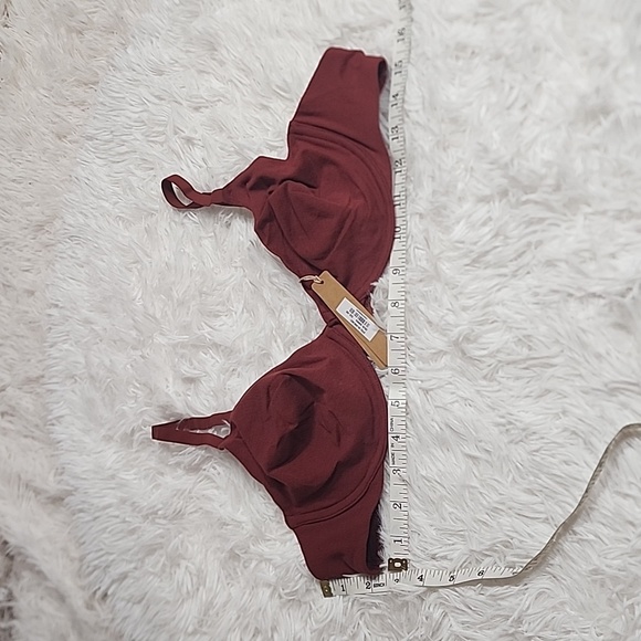 SKIMS COTTON JERSEY T-Shirt Bra/Sangria/38A, 40B/ NWT - Picture 13 of 15